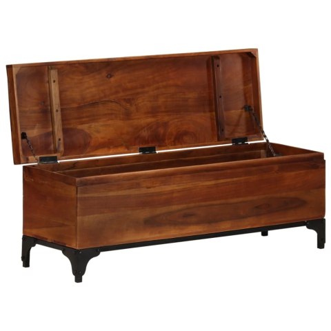 SKRZYNIA 110X 35X 41CM LITE DREWNO AKACJOWE