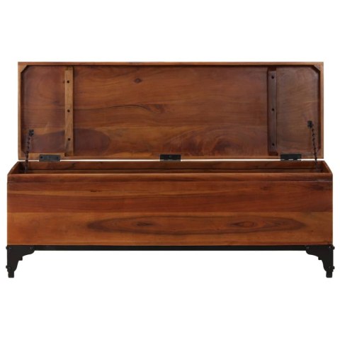 SKRZYNIA 110X 35X 41CM LITE DREWNO AKACJOWE