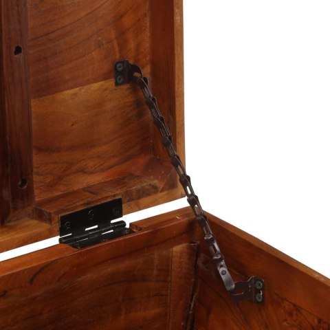 SKRZYNIA 110X 35X 41CM LITE DREWNO AKACJOWE