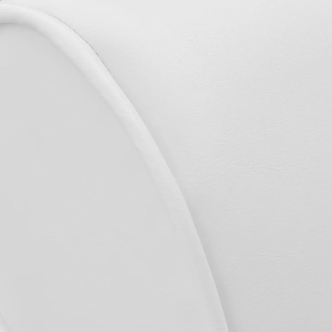 SZEZLONG BIAŁY SZTUCZNA SKÓRA