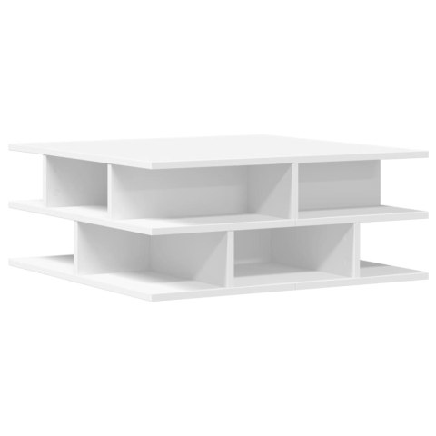 STOLIK KAWOWY BIAŁY 70X70X29CM