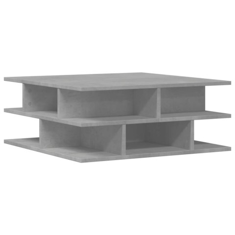 STOLIK KAWOWY SZAROŚĆ BETONU 70X70X29CM