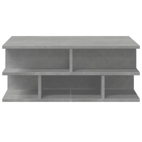 STOLIK KAWOWY SZAROŚĆ BETONU 70X70X29CM