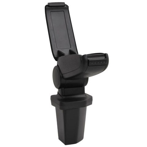 PODŁOKIETNIK SAMOCHODOWY CZARNY 15X32X(40-52)CM ABS