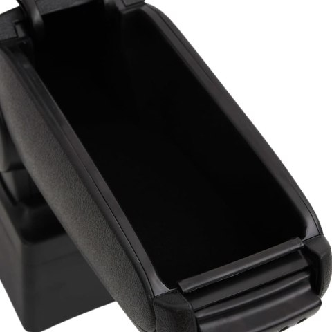 PODŁOKIETNIK SAMOCHODOWY CZARNY 12X34X(35-47)CM ABS