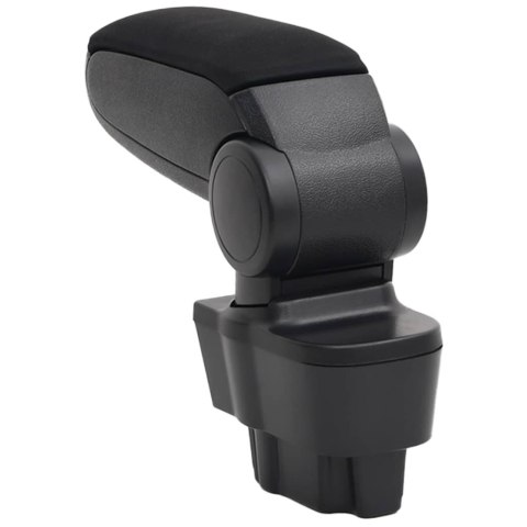 PODŁOKIETNIK SAMOCHODOWY CZARNY 12X37X(31-48)CM ABS