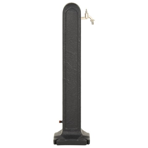 PUNKT POBORU WODY Z KRANEM ANTRACYTOWY WYGLĄD KAMIENIA