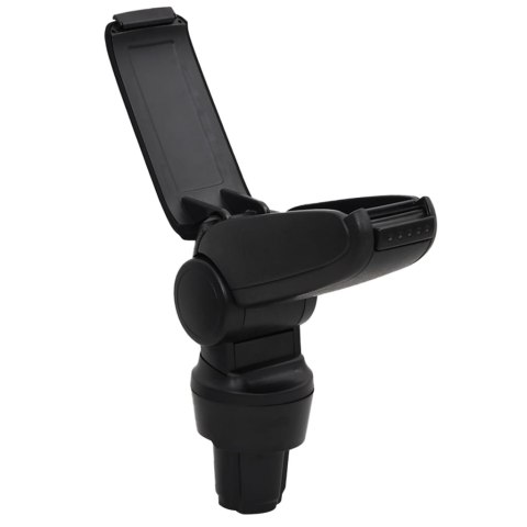 PODŁOKIETNIK SAMOCHODOWY CZARNY 13X33X(33-49)CM ABS