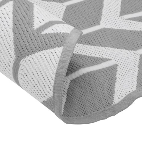 DYWAN NA ZEWNĄTRZ SZARY Ø120CM PP