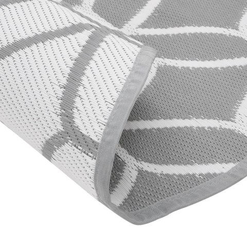 DYWAN NA ZEWNĄTRZ SZARY Ø160CM PP