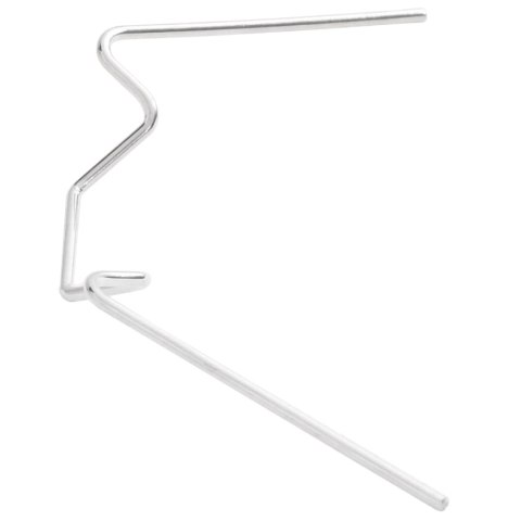 SPINKI DO SZKLARNI 100 SZT. W KSZTAŁCIE W STAL GALWANIZOWANA