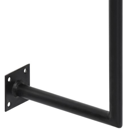 BIURKO ŚCIENNE 90X40X170CM DREWNO AKACJOWE