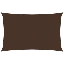 ŻAGIEL PRZECIWSŁONECZNY WODOODPORNY OGRODOWY MARKIZA TARAS 5X8M BRĄZOWY