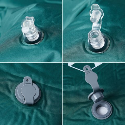 MATERAC SAMOPOMPUJĄCY TURYSTYCZNY ULTRALEKKI WBUDOWANA PODUSZKA ZWIJANA MATA