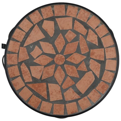 STOLIKI NA KWIATY 3 SZT. CERAMICZNE TERAKOTA