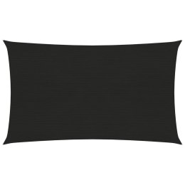 ŻAGIEL PRZECIWSŁONECZNY OGRODOWY MARKIZA TARAS 160G/M² CZARNY 3X6M