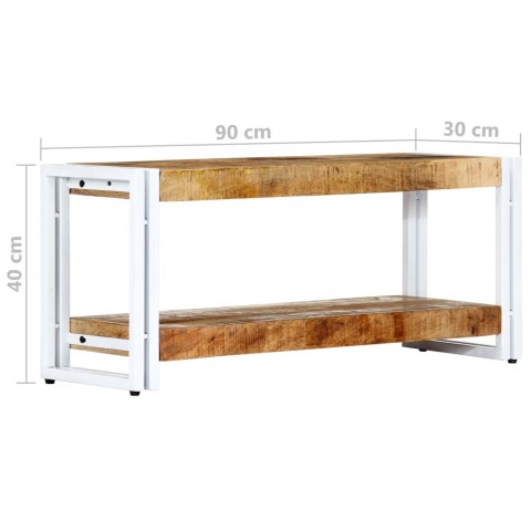 SZAFKA POD TV 90X30X40CM DREWNO MANGO