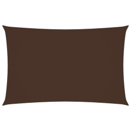 ŻAGIEL PRZECIWSŁONECZNY WODOODPORNY OGRODOWY MARKIZA TARAS 2,5X5M BRĄZOWY