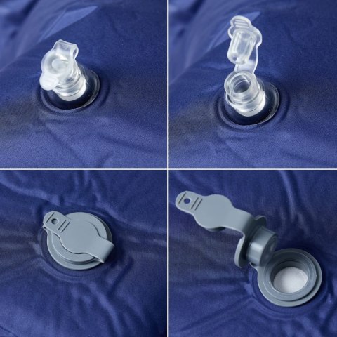 MATERAC SAMOPOMPUJĄCY TURYSTYCZNY ULTRALEKKI WBUDOWANA PODUSZKA ZWIJANA MATA