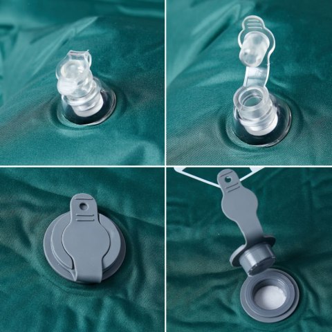 MATERAC SAMOPOMPUJĄCY TURYSTYCZNY ULTRALEKKI WBUDOWANA PODUSZKA ZWIJANA MATA