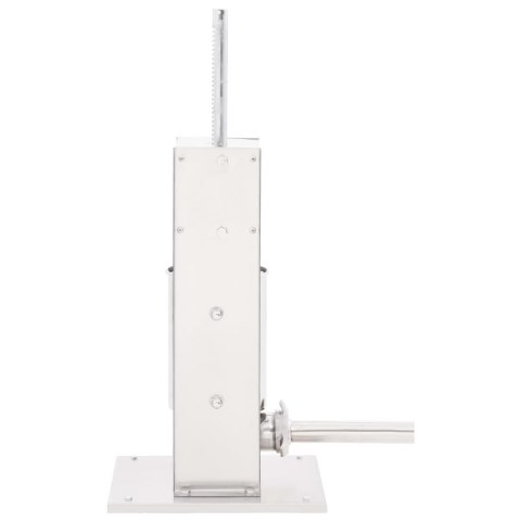 RĘCZNA NADZIEWARKA 3L DO KIEŁBAS STAL NIERDZEWNA 3 KOŃCÓWKI