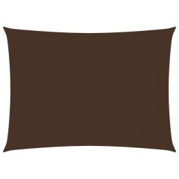 ŻAGIEL PRZECIWSŁONECZNY WODOODPORNY OGRODOWY MARKIZA TARAS 6X7M BRĄZOWY