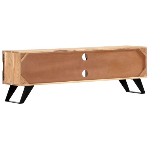 SZAFKA POD TV 140X30X45CM LITE DREWNO AKACJOWE