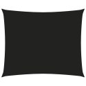 ŻAGIEL PRZECIWSŁONECZNY OGRODOWY WODOODPORNY MARKIZA TARAS PROSTOKĄT 5X6M CZARNY