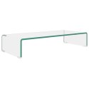 PODSTAWKA POD MONITOR TELEWIZOR SZKLANA 70X30X13CM