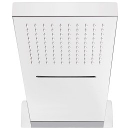 DESZCZOWNICA ŚCIENNA STAL NIERDZEWNA 201 SREBRNA