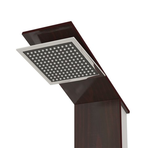 PANEL PRYSZNICOWY SZKLANY BRĄZOWY