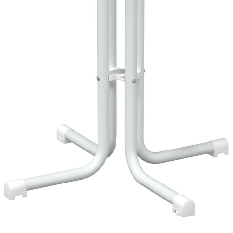 STOLIK JADALNIANY BIAŁY Ø60X110CM