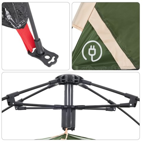 NAMIOT TURYSTYCZNY 5-OS. ZIELONY SZYBKO SKŁADANY