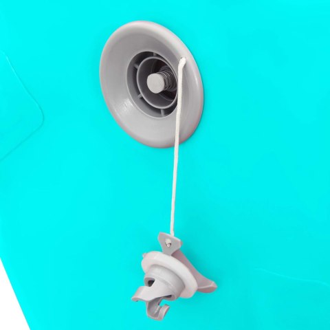 DMUCHANY WAŁEK GIMNASTYCZNY Z POMPKĄ 100X60CM PVC ZIELONY