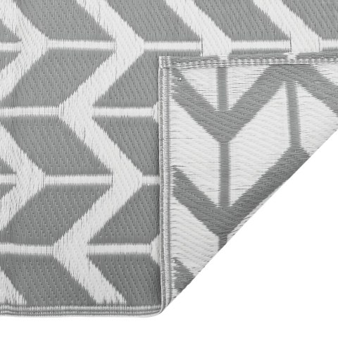 DYWAN ZEWNĘTRZNY SZARY 140X200CM PP