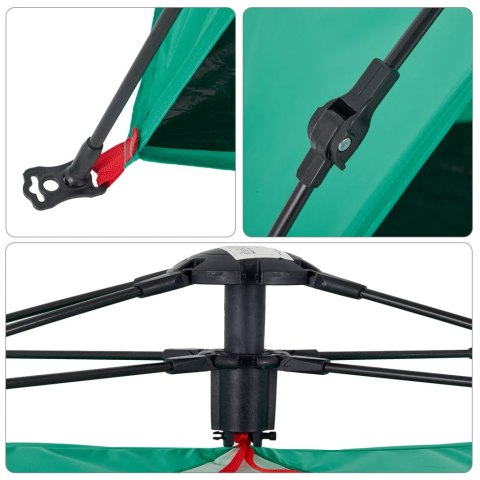 NAMIOT PLAŻOWY 2-OS. ZIELONY WODOSZCZELNY