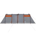 NAMIOT RODZINNY TUNEL 8-OS. SZARO-POMARAŃCZOWY WODOSZCZELNY