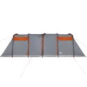 NAMIOT RODZINNY TUNEL 8-OS. SZARO-POMARAŃCZOWY WODOSZCZELNY