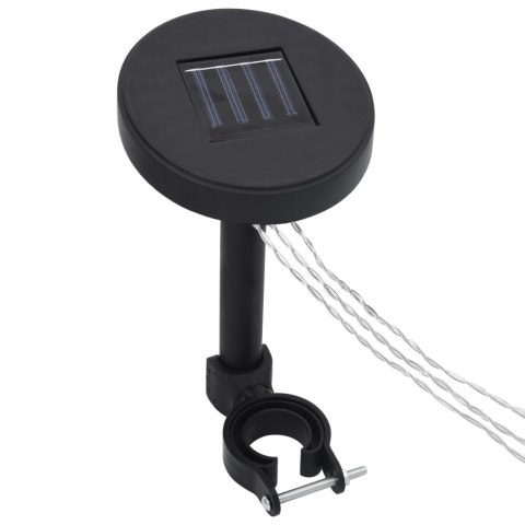 ALTANA Z ZASŁONAMI I SZNUREM LAMPEK LED 4X3M ANTRACYTOWA