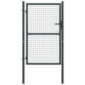 FURTKA OGRODOWA Z SIATKI GALWANIZOWANA STAL 100X200CM SZARA