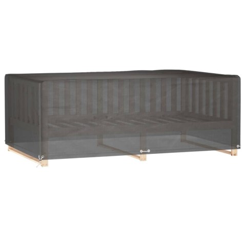 POKROWIEC NA MEBLE OGRODOWE 12 OCZEK 213X132X75CM PROSTOKĄT
