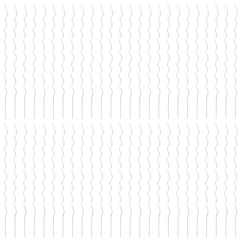 SPIRALNE PODPÓRKI DO ROŚLIN 50 SZT 170CM GALWANIZOWANA STAL