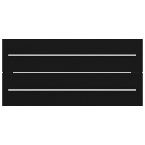 SZAFKA POD UMYWALKĘ CZARNA 100X38 5X48CM