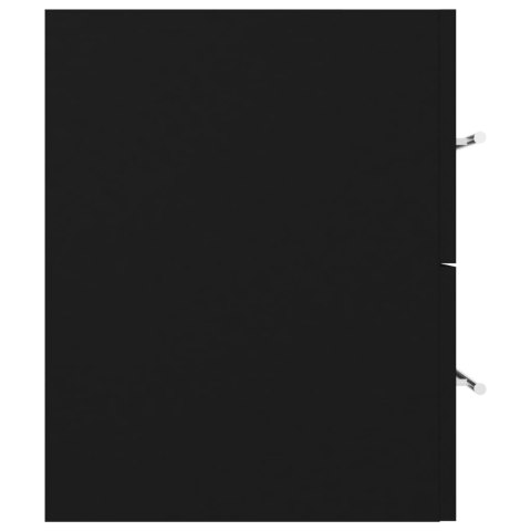 SZAFKA POD UMYWALKĘ CZARNA 100X38 5X48CM