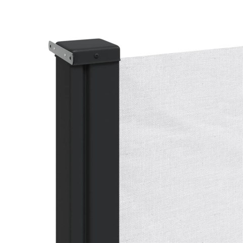 ZWIJANA MARKIZA BOCZNA OCHRONA PRZED SŁOŃCEM BIAŁA 160X600CM