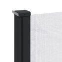 ZWIJANA MARKIZA BOCZNA OCHRONA PRZED SŁOŃCEM BIAŁA 120X300CM