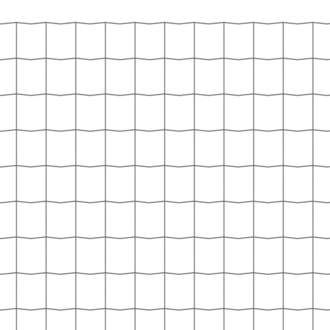 EURO OGRODZENIE STALOWE 10X 0,8M SZARE