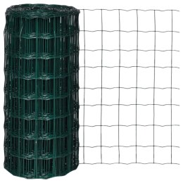 EURO OGRODZENIE STALOWE 25X 0,8M ZIELONE