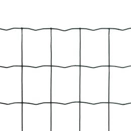 EURO OGRODZENIE STALOWE 25X 1,0M ZIELONE