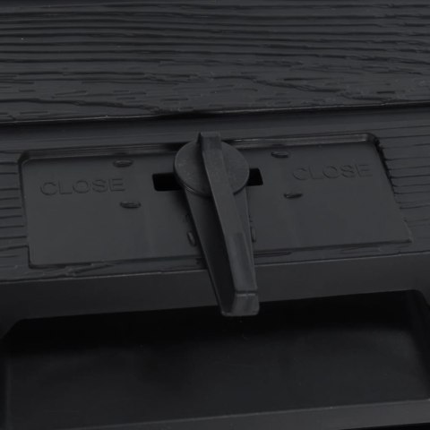 KOMPOSTOWNIK OGRODOWY CZARNY 280 L POLIPROPYLEN